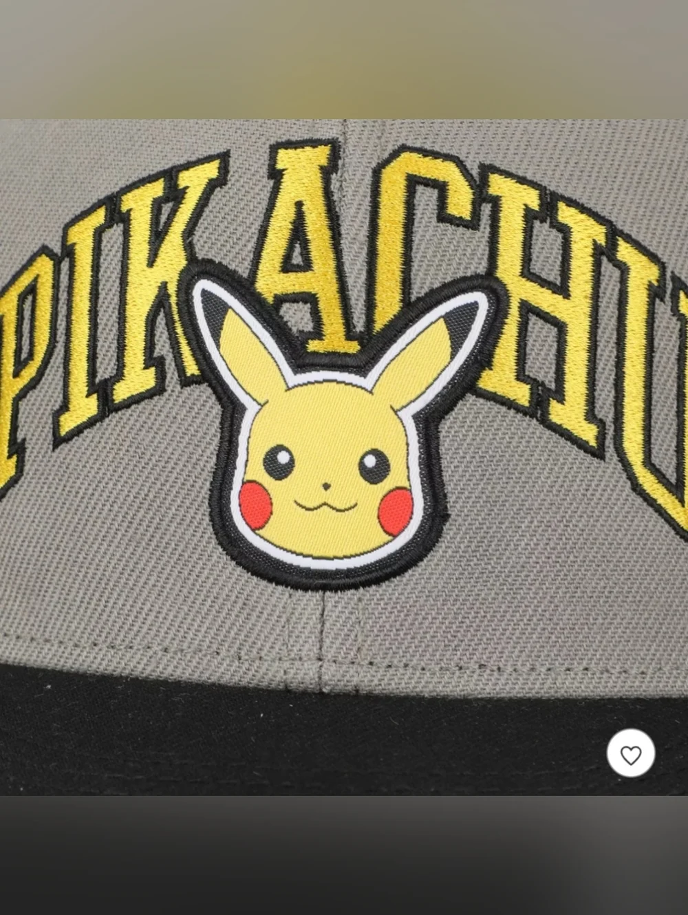 Pokemon Pikachu Snapback Cap (58cm) - Picture 4 of 16